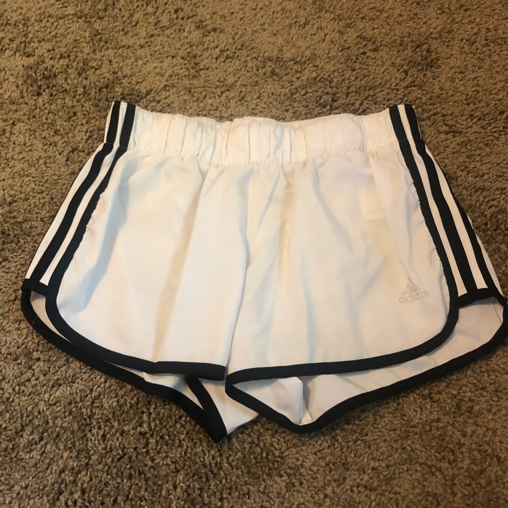 White Adidas Shorts
